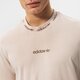Vyriški marškinėliai ADIDAS MARŠKINĖLIAI TREFOIL LINEAR RIB TEE hm2658 spalva rusvai gelsva