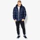 Vyriška žieminė striukė ADIDAS STRIUKĖ HOODED JKT br4782 spalva tamsiai mėlyna