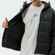 Vyriška žieminė striukė ADIDAS STRIUKĖ PAD HOODED PUFF h13555 spalva juoda