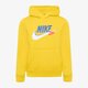 Vaikiškas džemperis NIKE DŽEMPERIS SU GOBTUVU B NSW SI FLC PO HOODIE fd1197-709 spalva daugiaspalvė