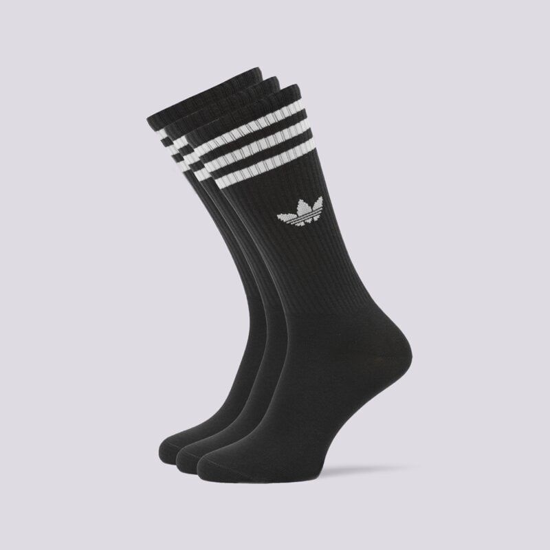 ADIDAS KOJINĖS 3-PACK SOLID HIGH CREW