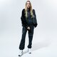 Moteriškos kelnės NIKE KELNĖS W NSW ICN CLSH PANT FLC BB dc0654-010 spalva juoda