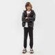 Vaikiškos rudeninės striukės JORDAN STRIUKĖ  ŽIEMINĖ JDB HOOD HIT JACKET GIRL 95a631-023 spalva juoda