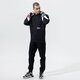 Vyriškas džemperis ADIDAS  DŽEMPERIS SU GOBTUVU TRICOL HOODY gn3570 spalva juoda