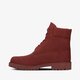 TIMBERLAND 6 PREM RUBBER CUP BOOT  tb0a2bxhv151 spalva raudona