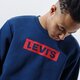 Vyriškas džemperis LEVI'S DŽEMPERIS T3 GRAPHIC CREW 38796-0029 spalva tamsiai mėlyna