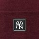 Vyriška kepurė NEW ERA KEPURĖ TEAM BEANIE NYY MRN 60292618 spalva tamsiai raudona