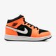 Vaikiški kedai AIR JORDAN 1 MID BG 554725-062 spalva oranžinė