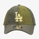 Vyriška kepurė su snapeliu NEW ERA KEPURĖ CORD 940 KHA LOS ANGELES DODGERS NOV 60222297 spalva rusvai žalsva