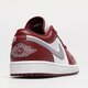 Vyriški kedai AIR JORDAN 1 LOW  553558-615 spalva tamsiai raudona