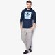 Vyriškas džemperis ADIDAS DŽEMPERIS SKY DYE BB HD ay8896 spalva tamsiai mėlyna