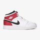 Vaikiški kedai AIR JORDAN 1 MID (GS) 554725-116 spalva balta