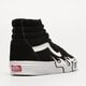 Vyriški inkariukai VANS SK8-HI FLAME vn0005ujbzw1 spalva juoda