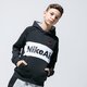 Vaikiškas džemperis NIKE DŽEMPERIS SU GOBTUVU AIR cj7842-010 spalva juoda