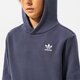 Vaikiškas džemperis ADIDAS DŽEMPERIS SU GOBTUVU HOODIE BOY hg1440 spalva tamsiai mėlyna