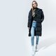Moteriška žieminė striukė PUMA STRIUKĖ  ŽIEMINĖ LONG OVERSIZED DOWN COAT 58222301 spalva juoda