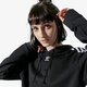 Moteriškas džemperis ADIDAS DŽEMPERIS CROPPED HOODIE BLK cy4766 spalva juoda