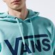 Vyriškas džemperis VANS DŽEMPERIS SU GOBTUVU   VANS CLASSIC PO HOODIE II vn0a456byjc1 spalva žalia