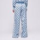 Moteriškos kelnės ADIDAS KELNĖS WIDE LEG PANTS kv1170 spalva mėlyna