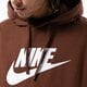 Vyriškas džemperis NIKE DŽEMPERIS SU GOBTUVU SPORTSWEAR CLUB FLEECE bv2973-259 spalva ruda
