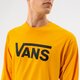 Vyriški marškinėliai VANS MARŠKINĖLIAI VANS CLASSIC LS vn000k6hz9g1 spalva geltona