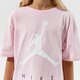 Vaikiški marškinėliai JORDAN MARŠKINĖLIAI JUMPMAN BY NIKE TEE GIRL 45a763-a9y spalva rožinė