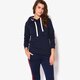Moteriškas džemperis ADIDAS DŽEMPERIS HOODIE FT bk5803 spalva tamsiai mėlyna