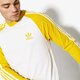 Vyriški marškinėliai ADIDAS MARŠKINĖLIAI LS 3-STRIPES LS T cw1230 spalva geltona