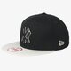 Vaikiška kepurė su snapeliu NEW ERA KEPURĖ CONTRAST SEAS NY YANKEES BLK/STN 80259125 spalva juoda