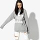 Moteriškas džemperis ADIDAS DŽEMPERIS OVERSIZED dh3125 spalva pilka