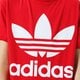 Vaikiški marškinėliai ADIDAS MARŠKINĖLIAI TREFOIL TEE MM ed7795 spalva raudona