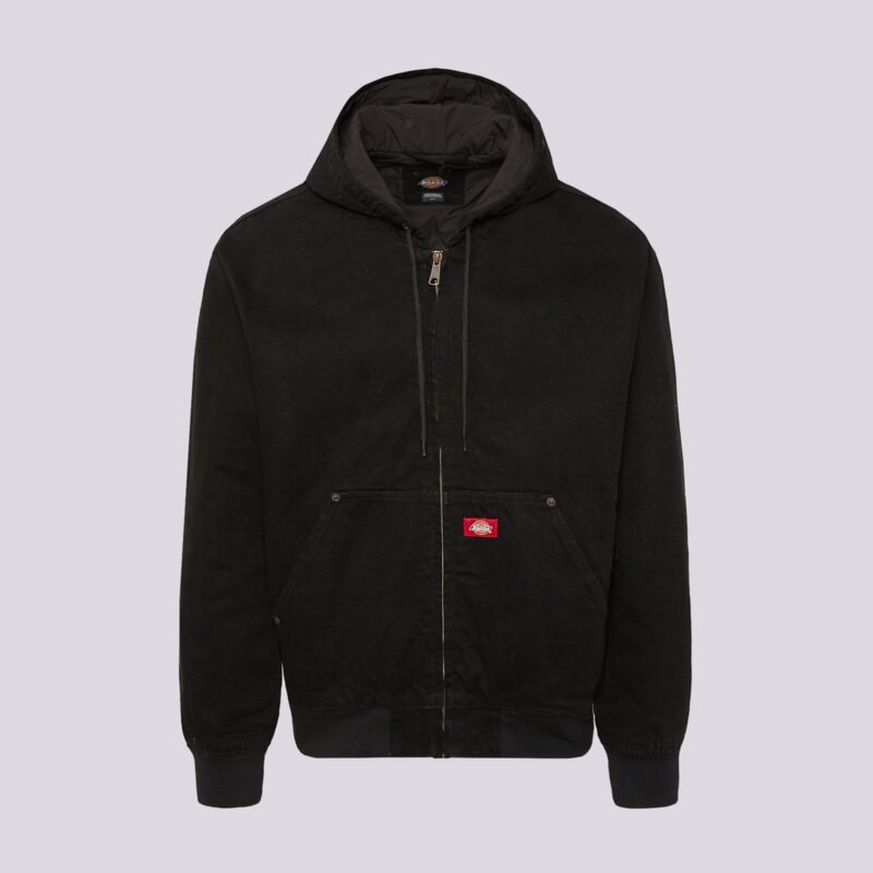 DICKIES STRIUKĖ  ŽIEMINĖ HILHAM LINED DENIM HOODED BOMBER