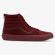 Vyriški inkariukai VANS SK8-HI REISSUE ZIP v004kyjuw spalva tamsiai raudona
