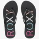 Moteriškos šlepetės ROXY SANDY II J SNDL BK5 arjl100681bk5 spalva juoda