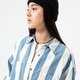 Moteriški marškinėliai LEVI'S MARŠKINIAI SILVERTAB LOOSE SHIRT a3493-0001 spalva balta