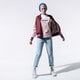 Moteriška žieminė striukė ADIDAS STRIUKĖ SATIN BOMBER TT ed4787 spalva daugiaspalvė