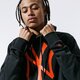 Vyriškas džemperis NEW ERA DŽEMPERIS SU GOBTUVU MLB HOODY   NYY BLKORANGE NEW Y 12123927 spalva juoda