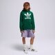 Vaikiškas džemperis ADIDAS DŽEMPERIS SU GOBTUVU TREFOIL HOODIE BOY ib9984 spalva žalia