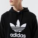 Vyriškas džemperis ADIDAS DŽEMPERIS SU GOBTUVU TREFOIL HOODY h06667 spalva juoda