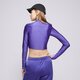 Moteriški marškinėliai ADIDAS MARŠKINĖLIAI 3 S CROPPED LS ir8133 spalva violetinė