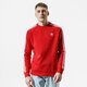 Vyriškas džemperis ADIDAS DŽEMPERIS 3-STRIPES CREW fm3761 spalva raudona