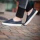 Moteriški laisvalaikio batai LACOSTE GAZON SLIP ON 116 1 731caw0116003 spalva tamsiai mėlyna