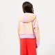 Vaikiškas džemperis ADIDAS DŽEMPERIS SU GOBTUVU CROP HOODIE GIRL hk2942 spalva rožinė