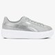Moteriški kedai PUMA BASKET PLATFORM MET SAF 36459402 spalva pilka