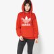 Moteriškas džemperis ADIDAS DŽEMPERIS TREFOIL HOODIE bk7139 spalva raudona