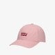 Moteriška kepurė su snapeliu LEVI'S KEPURĖ MID BATWING BASEBALL CAP d5460-0004 spalva rožinė