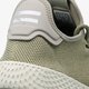 Vyriški kedai ADIDAS PHARRELL WILLIAMS TENNIS HU  cq2163 spalva rusvai gelsva