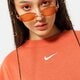 Moteriškas džemperis NIKE DŽEMPERIS W NSW ESSNTL CLCTN FLC OS CRW dj7665-827 spalva oranžinė