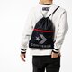 Moteriškas sportinis maišelis CONVERSE MAIŠAS CONVERSE CINCH 10017783a02 spalva juoda