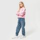 Vaikiškas džemperis ADIDAS DŽEMPERIS SU GOBTUVU CROPPED HOODIE GIRL hd2008 spalva rožinė